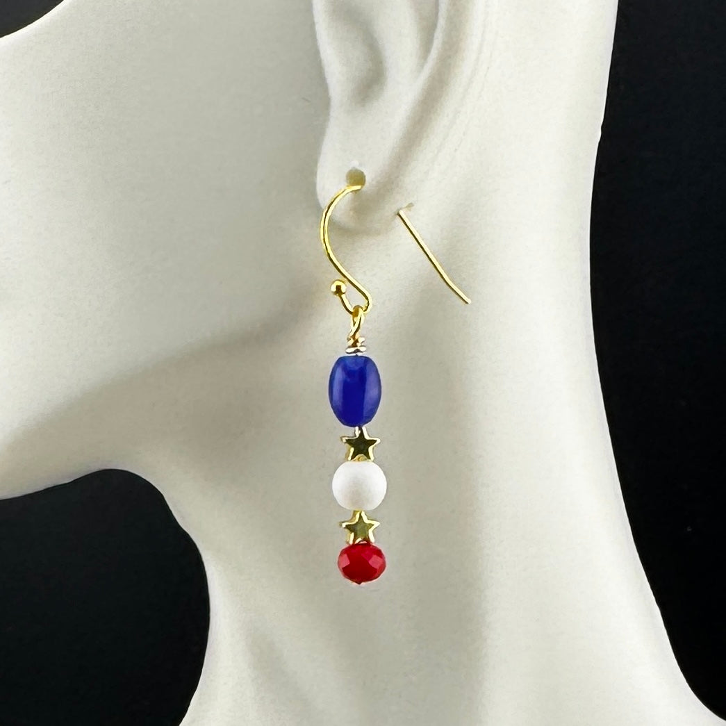 Mini-Star Earrings 1.75”