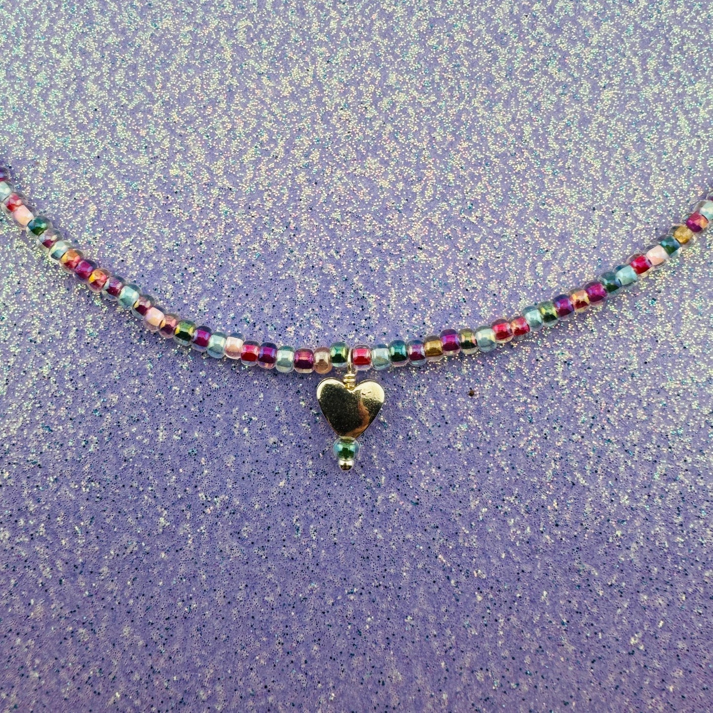 Mini Heart Necklace 16"