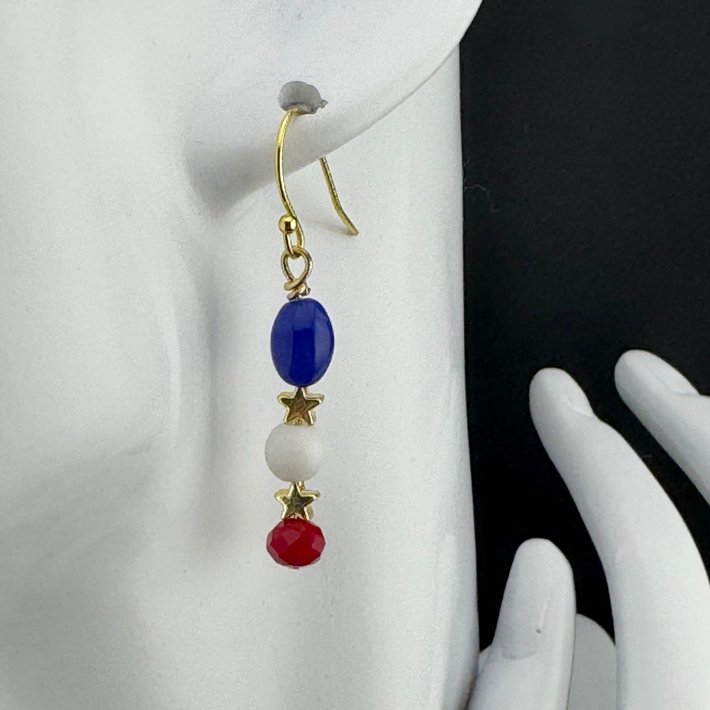 Mini-Star Earrings 1.75”