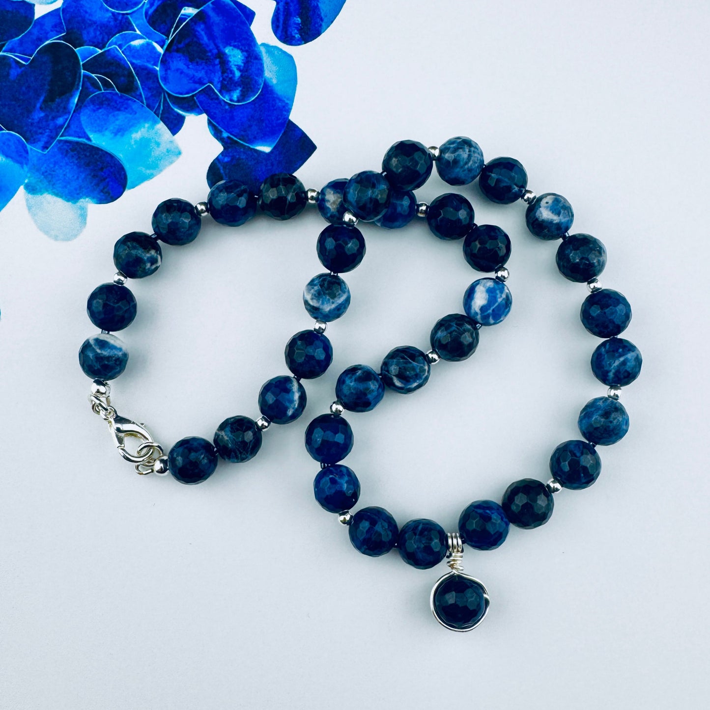 Dark blue Sodalite Necklace