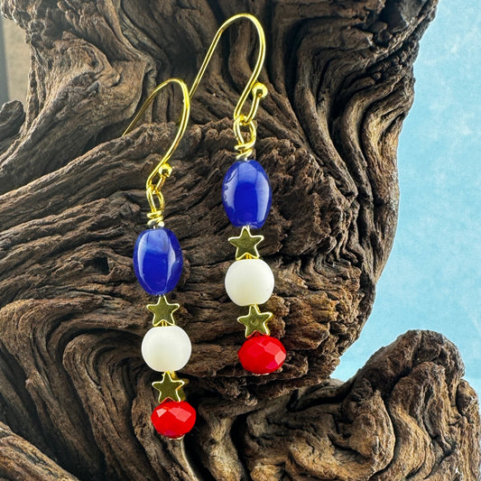 Mini-Star Earrings 1.75”